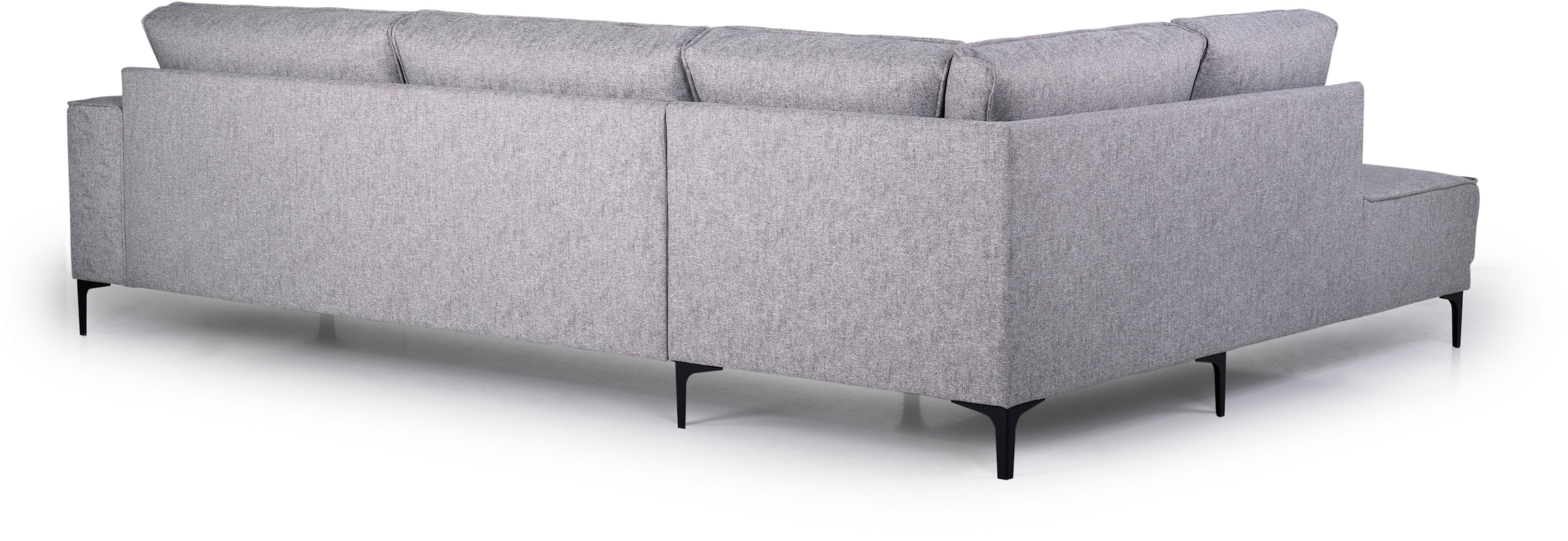 Places of Style Ecksofa Oland, L-Form, inkl. Rückenkissen, hochwertige Verarbeitung