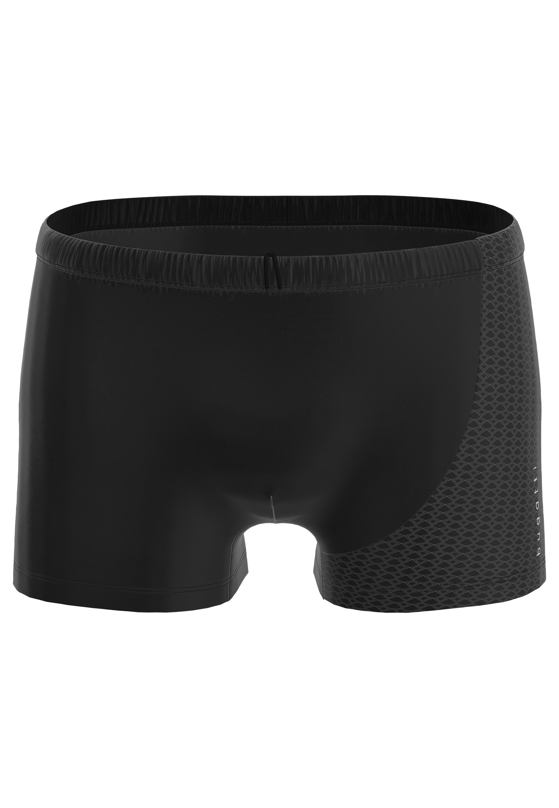 bugatti Badepants gemustert, basic, mit Logo, bequem