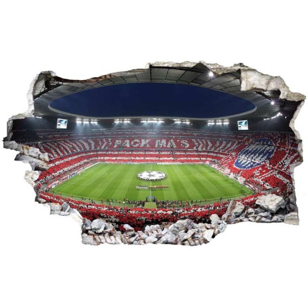 Wall-Art Wandtattoo »Aufkleber FCB Stadion Pack Ma's«, (1 St.)