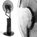 Vasner Standventilator »Ventilator mit Wasser, schwarz, Cooly«, Sprühnebel, Fernbedienung, Timer Funktion
