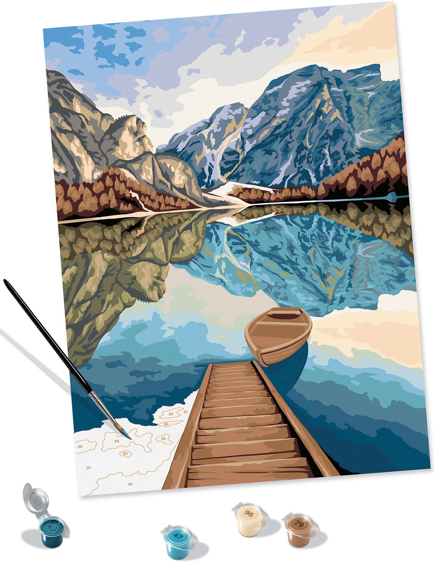 Ravensburger Malen nach Zahlen »CreArt, Lake Views« Made in Europe