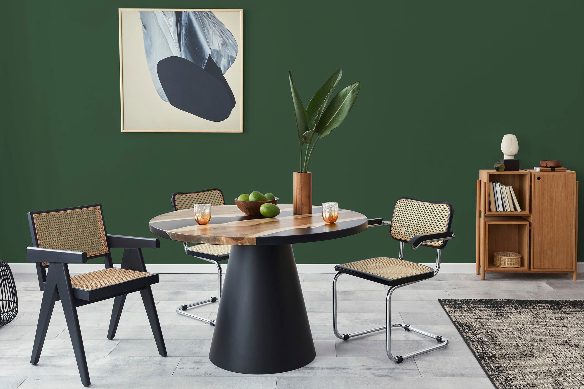 A.S. Création Wandfarbe »Premium Innenwandfarbe PURO Tuchmatt sage green« ideal für Wohnzimmer, Schlafzimmer, Flur und Küche, Farbwelt Grün