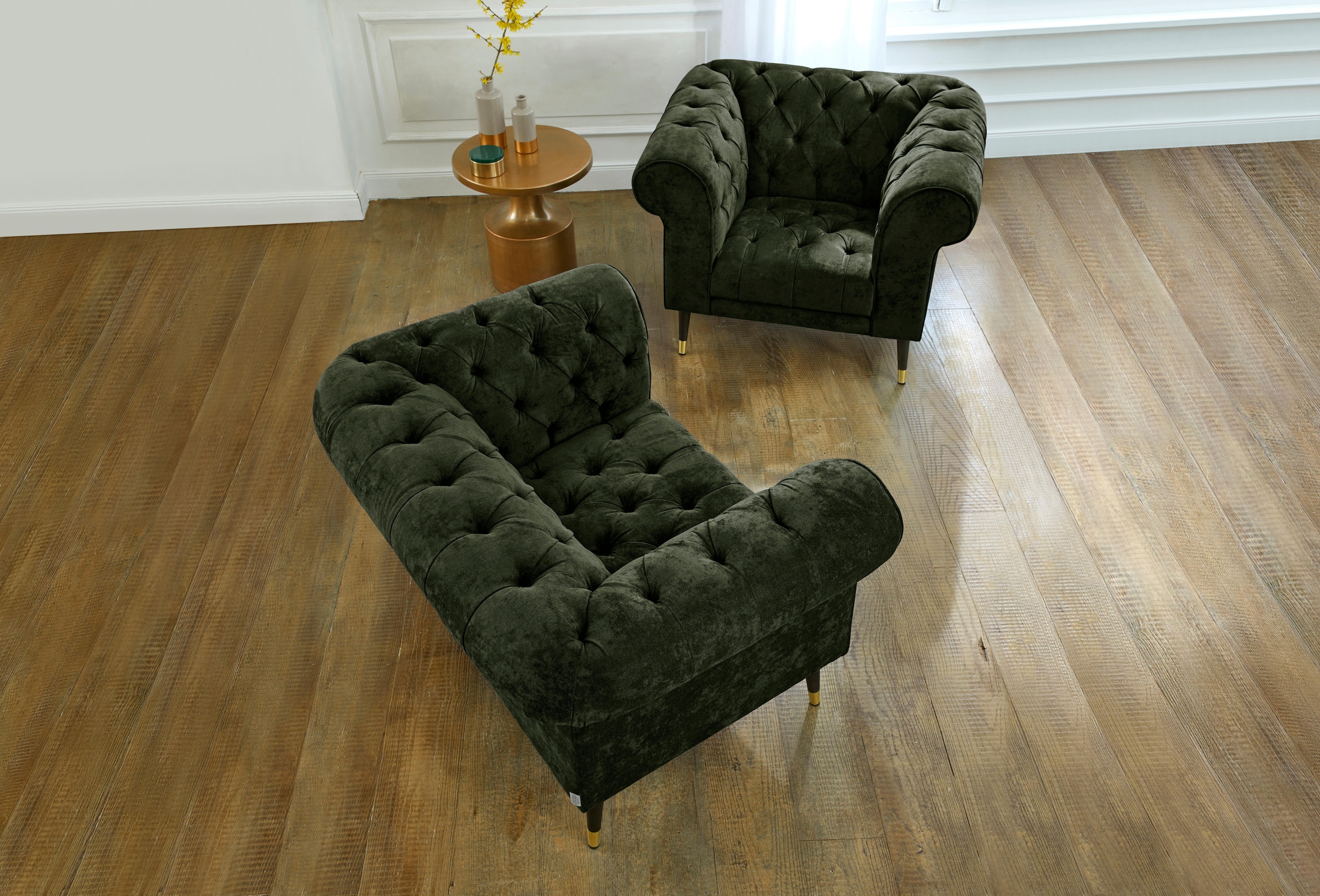 Guido Maria Kretschmer Home&Living Loveseat »Tinnum Loveseat, Chesterfield günstig online kaufen