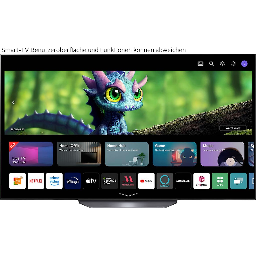LG OLED-Fernseher »OLED77B39LA«, 194,7 cm/77 Zoll, 4K Ultra HD, Smart-TV