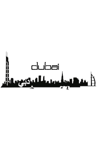 Wall-Art Wandtattoo »XXL Stadt Skyline Dubai 120cm«, (1 St.) kaufen