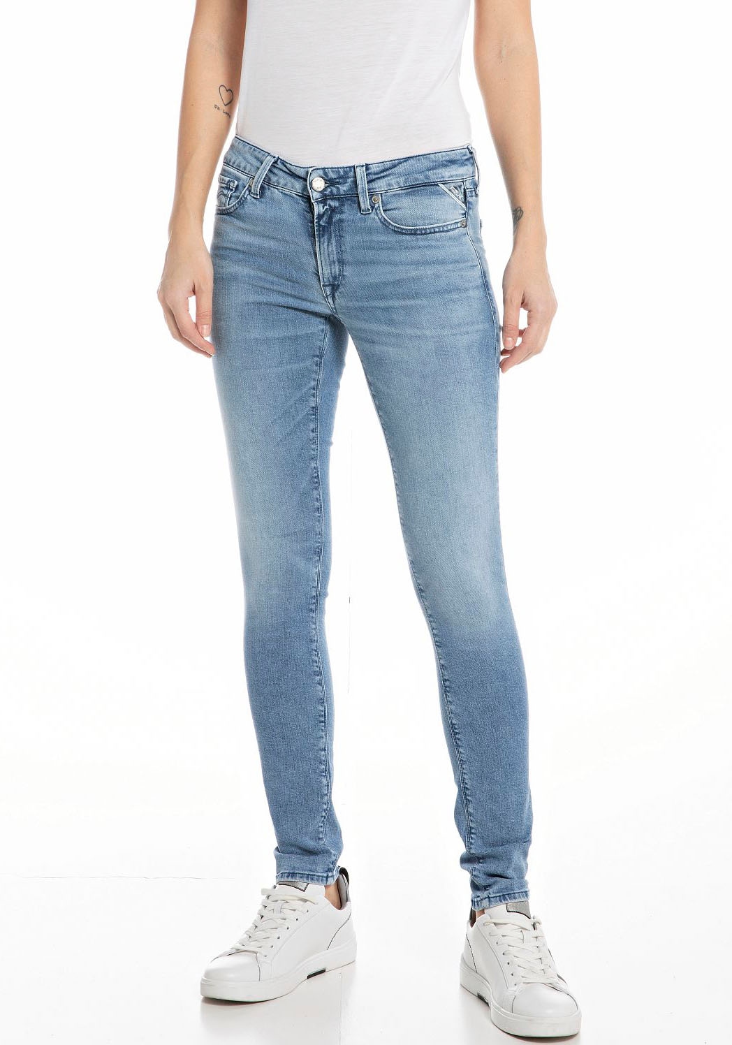 Replay 5-Pocket-Jeans »NEW LUZ«, in Ankle-Länge