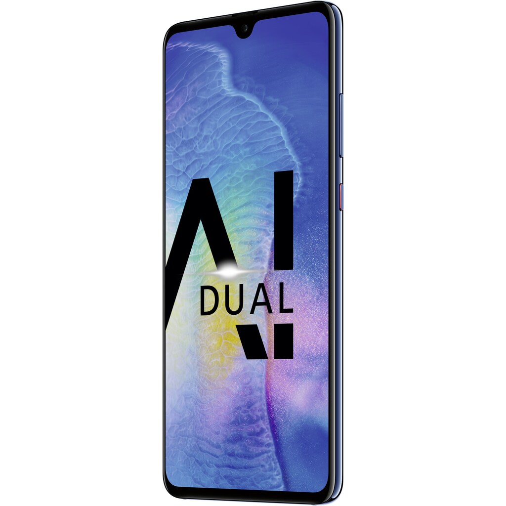 Huawei Smartphone »Mate 20 single SIM«, nachtblau, 16,59 cm/6,53 Zoll, 128 GB Speicherplatz, 12 MP Kamera, 24 Monate Herstellergarantie