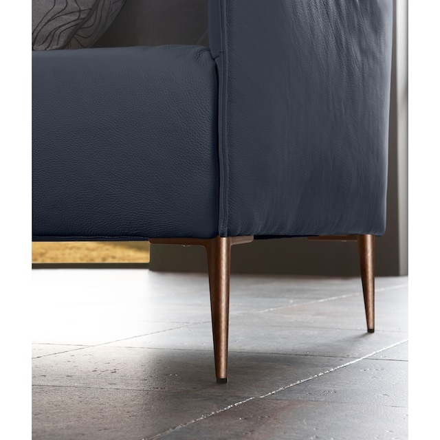 W.SCHILLIG 2-Sitzer »sally«, mit Metallfüßen in Bronze pulverbeschichtet,  Breite 154 cm auf Raten kaufen