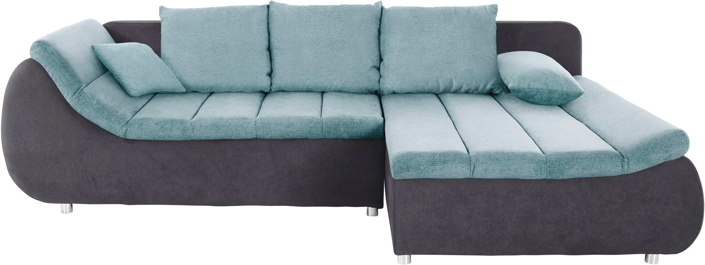 Home affaire Ecksofa »Imola, elegant und modern, aktuelle Steppung im Sitz, günstig online kaufen