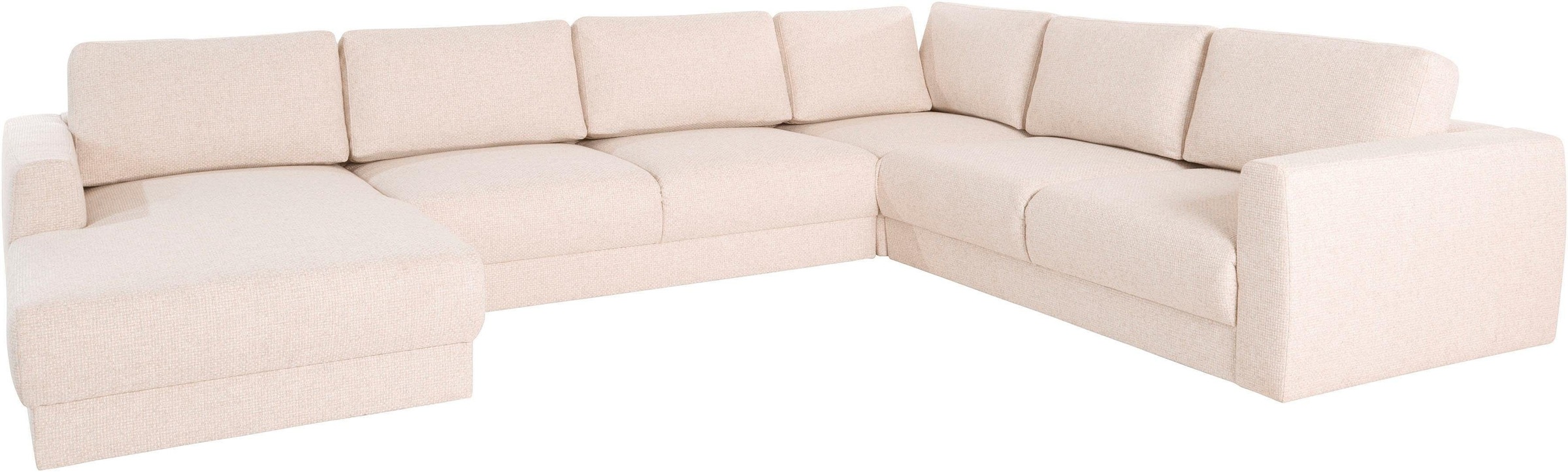 Home affaire Wohnlandschaft »Hobro U-Form« in 3 Bezugsqualitäten in vielen günstig online kaufen