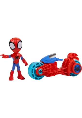 Actionfigur »Marvel Spidey and His Amazing Friends, Spidey mit Motorrad«