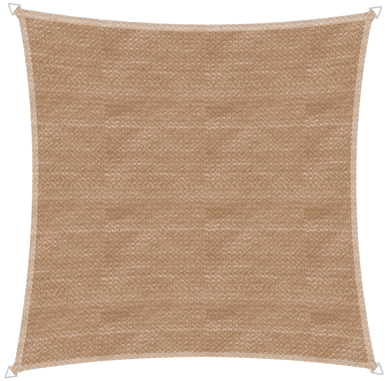 Windhager Sonnensegel »Capri Quadrat«, 4x4m, schilf