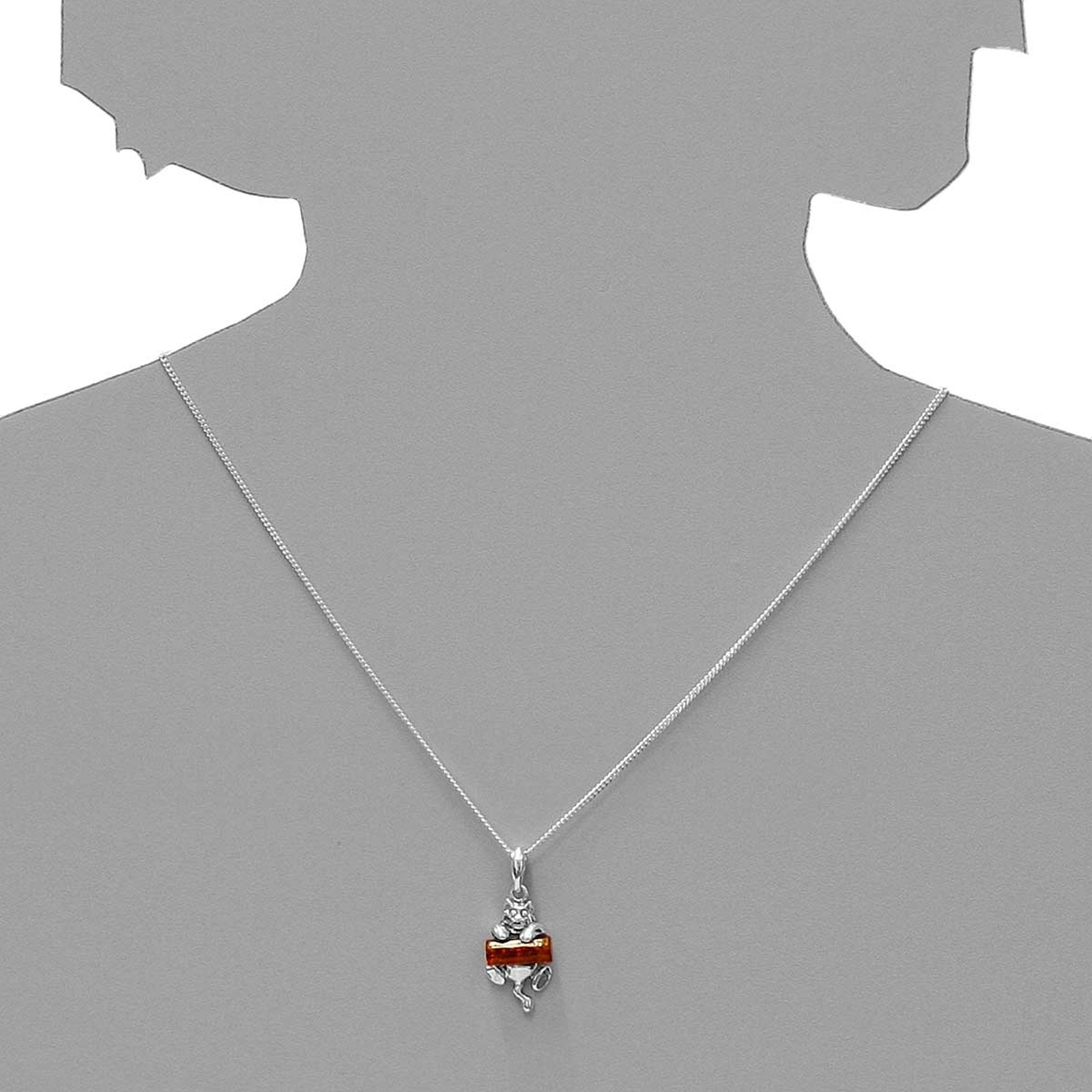 OSTSEE-SCHMUCK Kettenanhänger »Ostsee-Schmuck Anhänger Katze Anhänger Katze«, (1 tlg.)