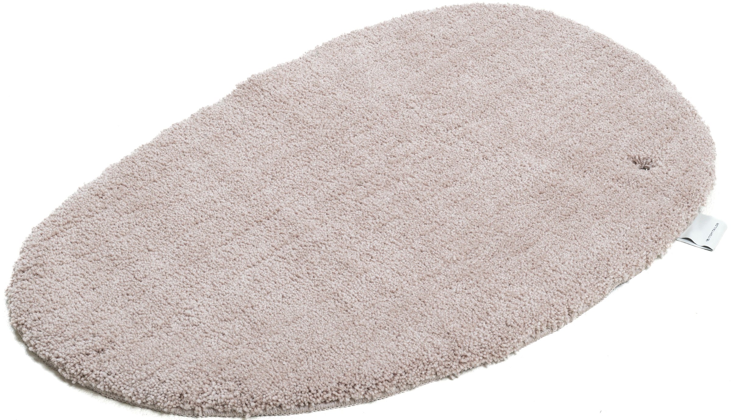 TOM TAILOR HOME Badematte »Cozy Bath UNI«, rutschhemmend beschichtet, fußbodenheizungsgeeignet, Badteppich, Uni Farben, rechteckig, rund und oval erhältlich