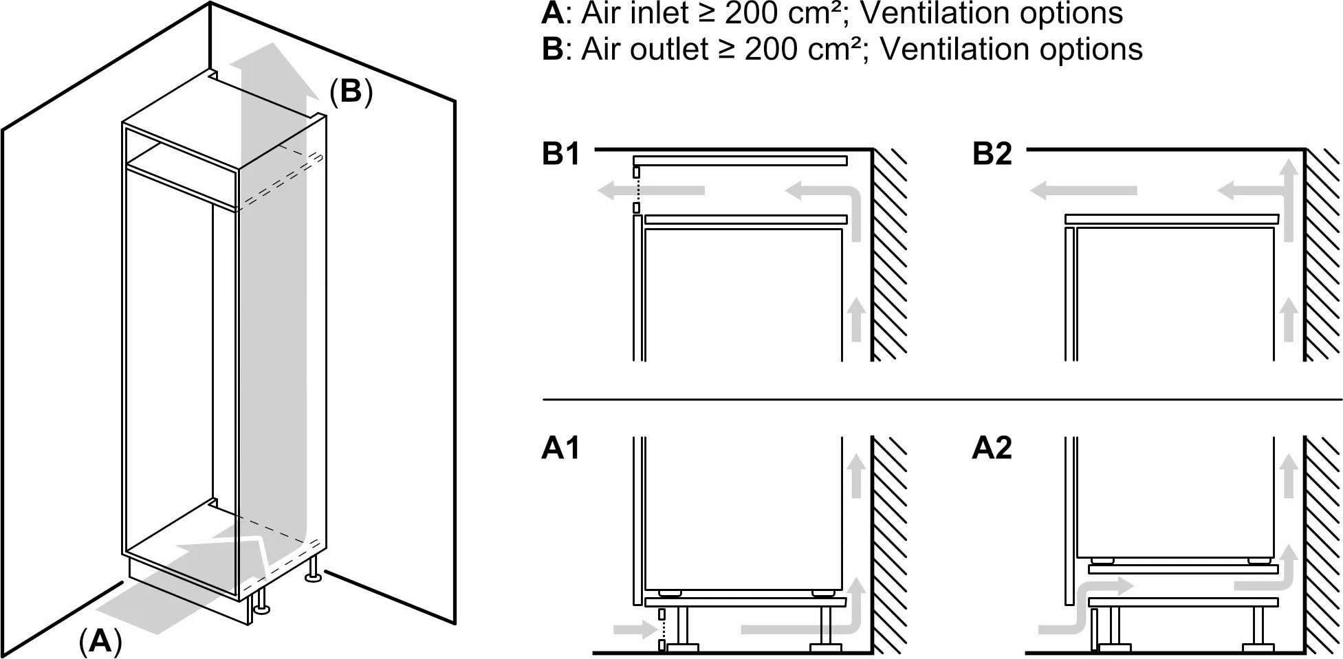 Constructa Einbaukühlgefrierkombination »CK677AFE0«, CK677AFE0, 157,8 cm hoch, 55,8 cm breit