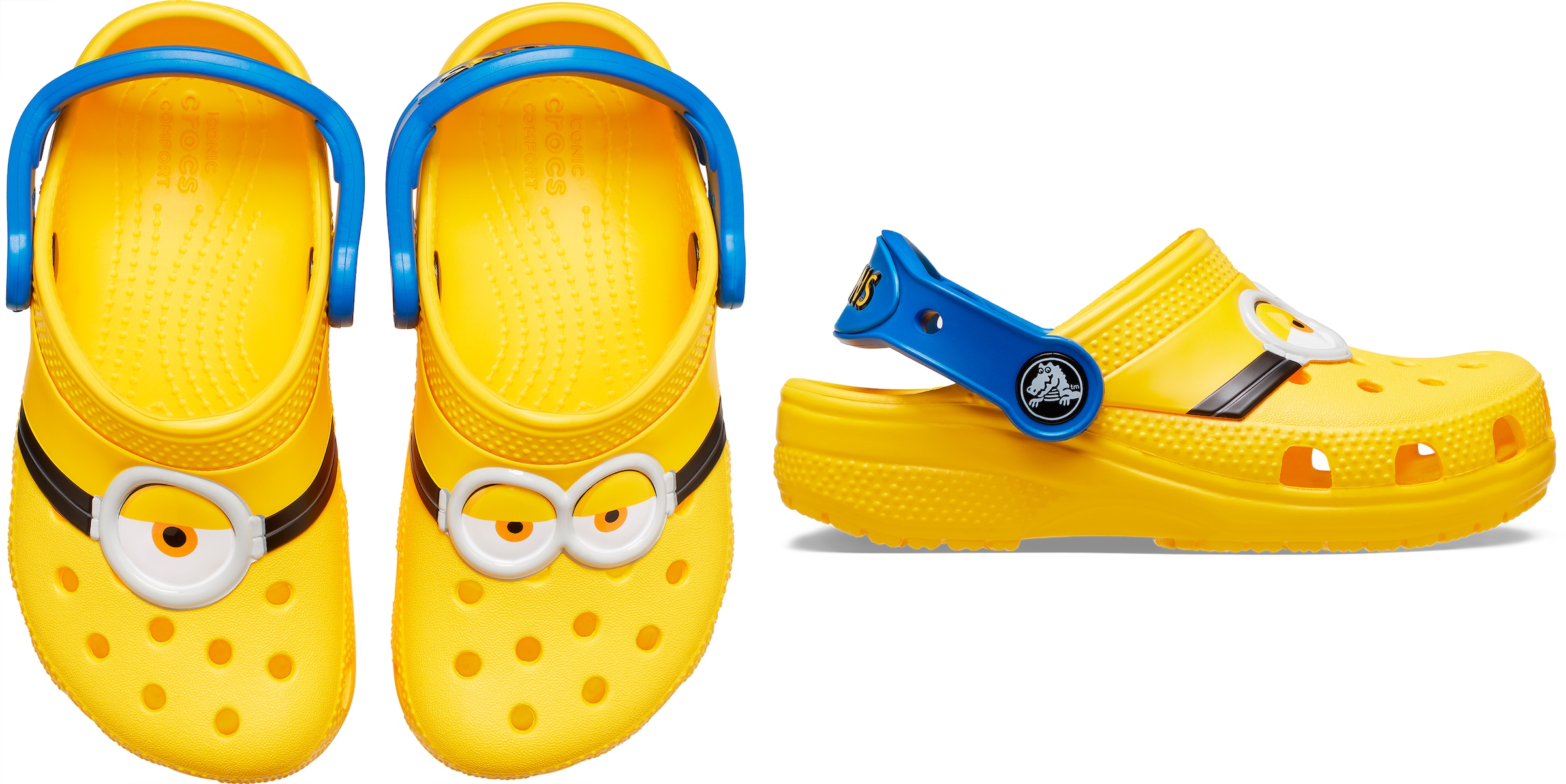 Crocs Clog »FL Classic I Am Minions Clog T«, (Packung), mit Fersenriemen