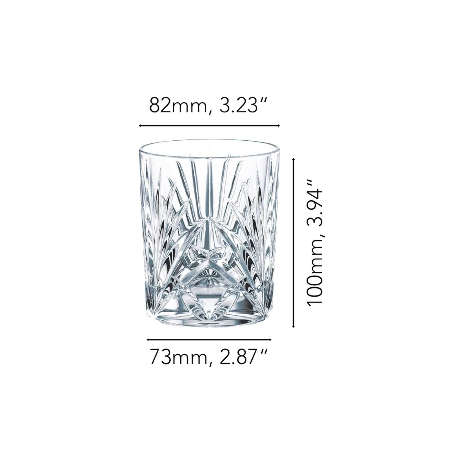 Nachtmann Whiskyglas »Becher Palais 288 ml 8er Set transparent«