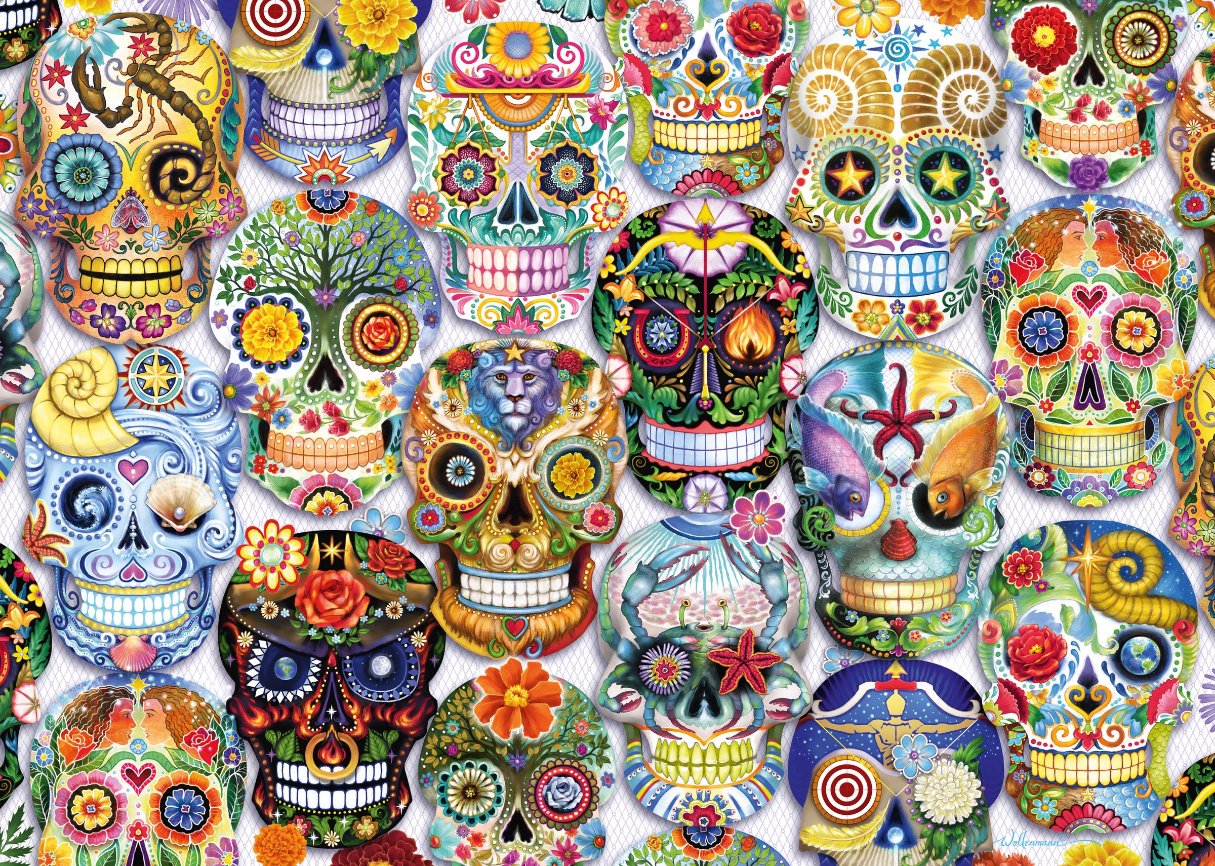 Schmidt Spiele Puzzle »La Catrina«, Made in Germany