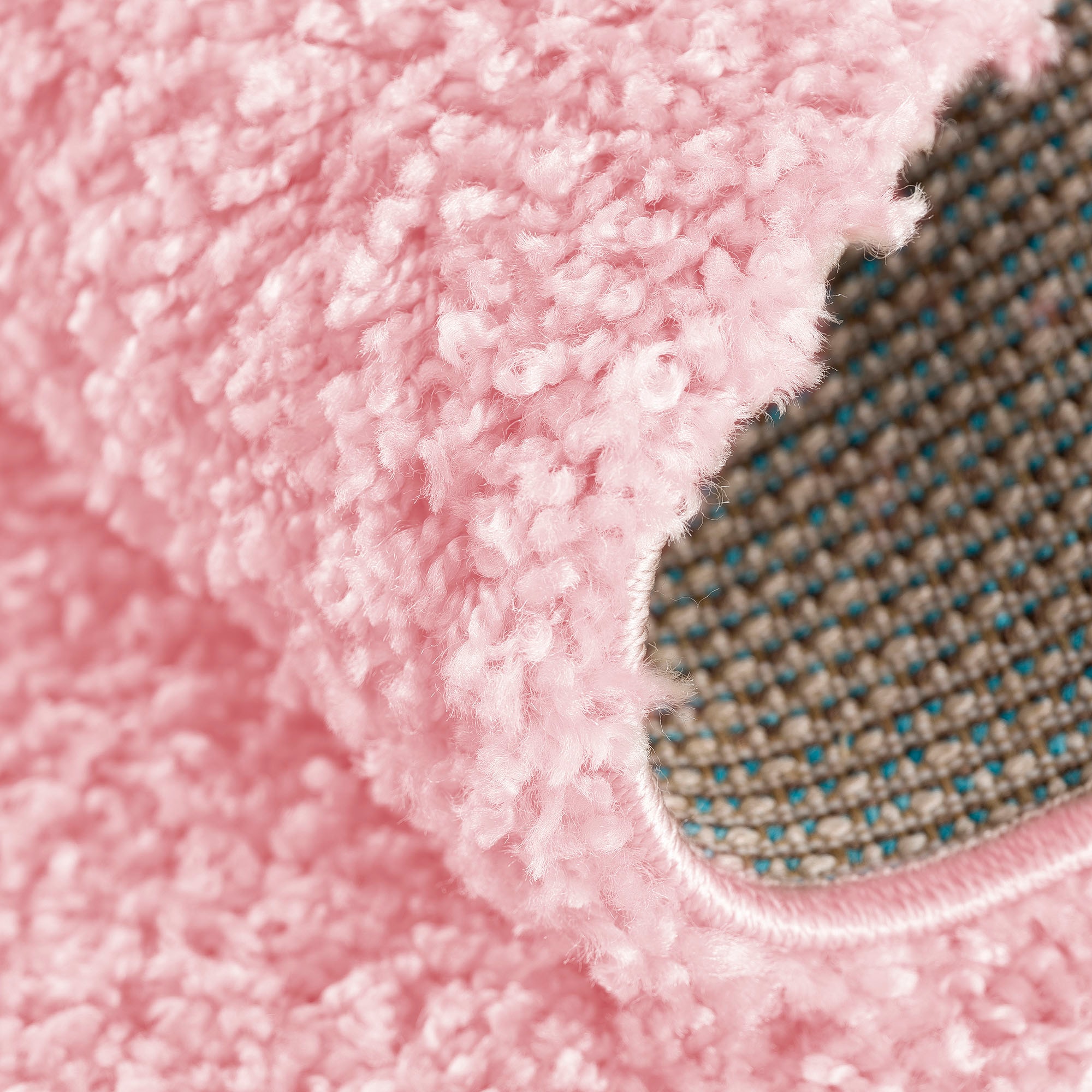 Sanat Hochflor-Teppich »LOCA«, rund, 30 mm Höhe, Wohnzimmer, Langflor, Shaggy, Schlafzimmer