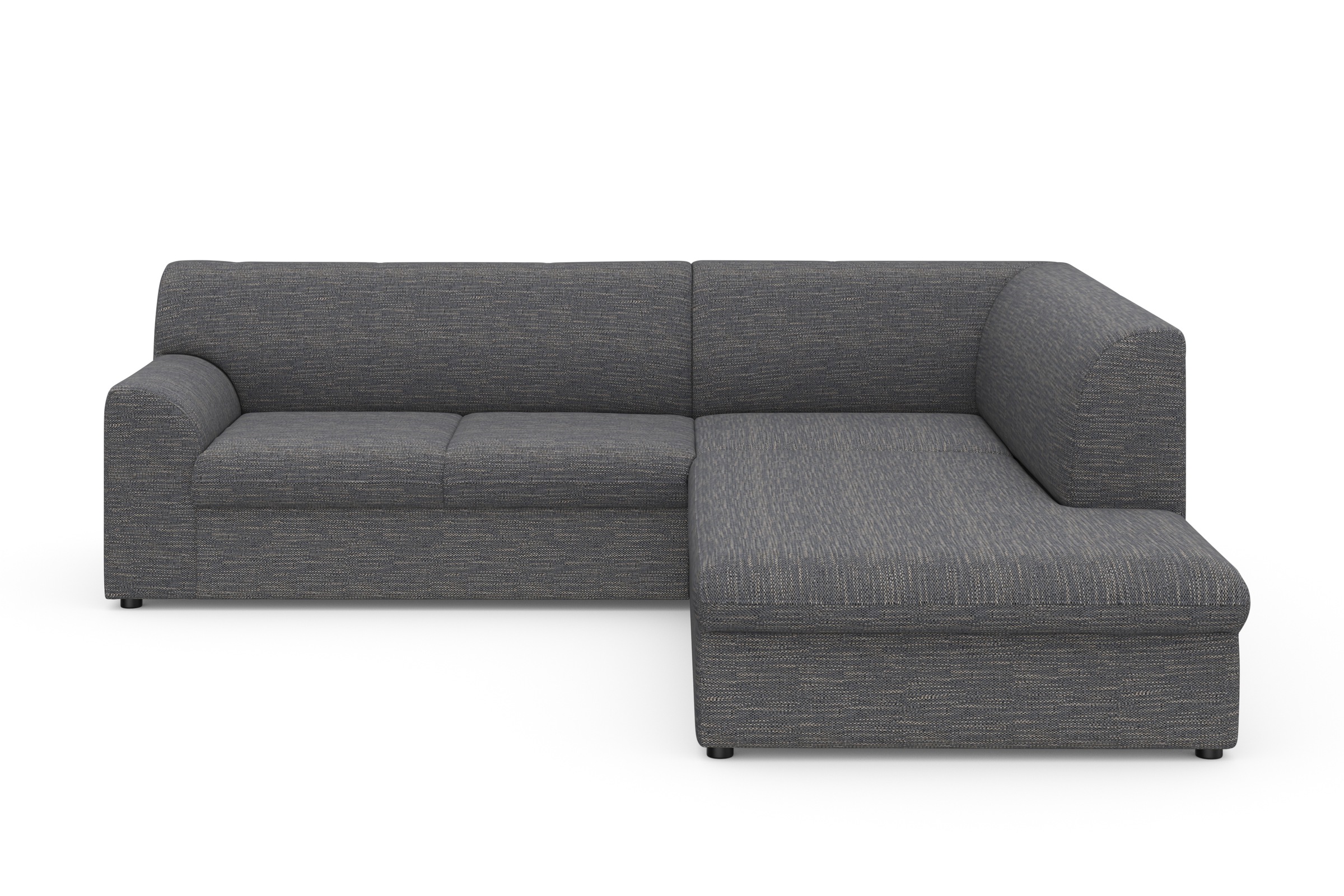 DOMO collection Ecksofa »Topper zeitlos elegant, kompakte Stellmaße, OTTOs Choice, L-Form«, mit Ottomane, wahlweise mit Schlaffunktion