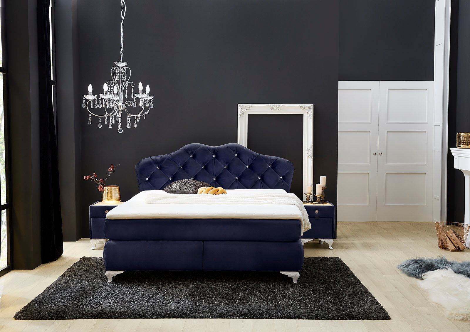 Bild von Jockenhöfer Gruppe Boxspringbett, mit Kaltschaum-Topper