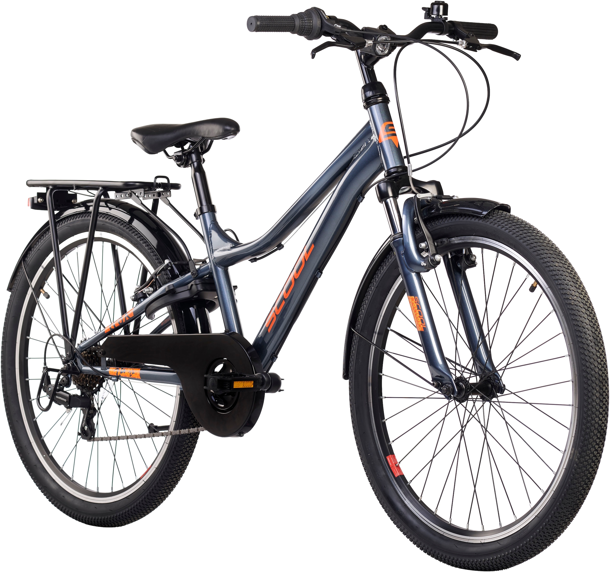 S’COOL Kinderfahrrad »S'COOL troX«, 6 Gang, Shimano, Kettenschaltung