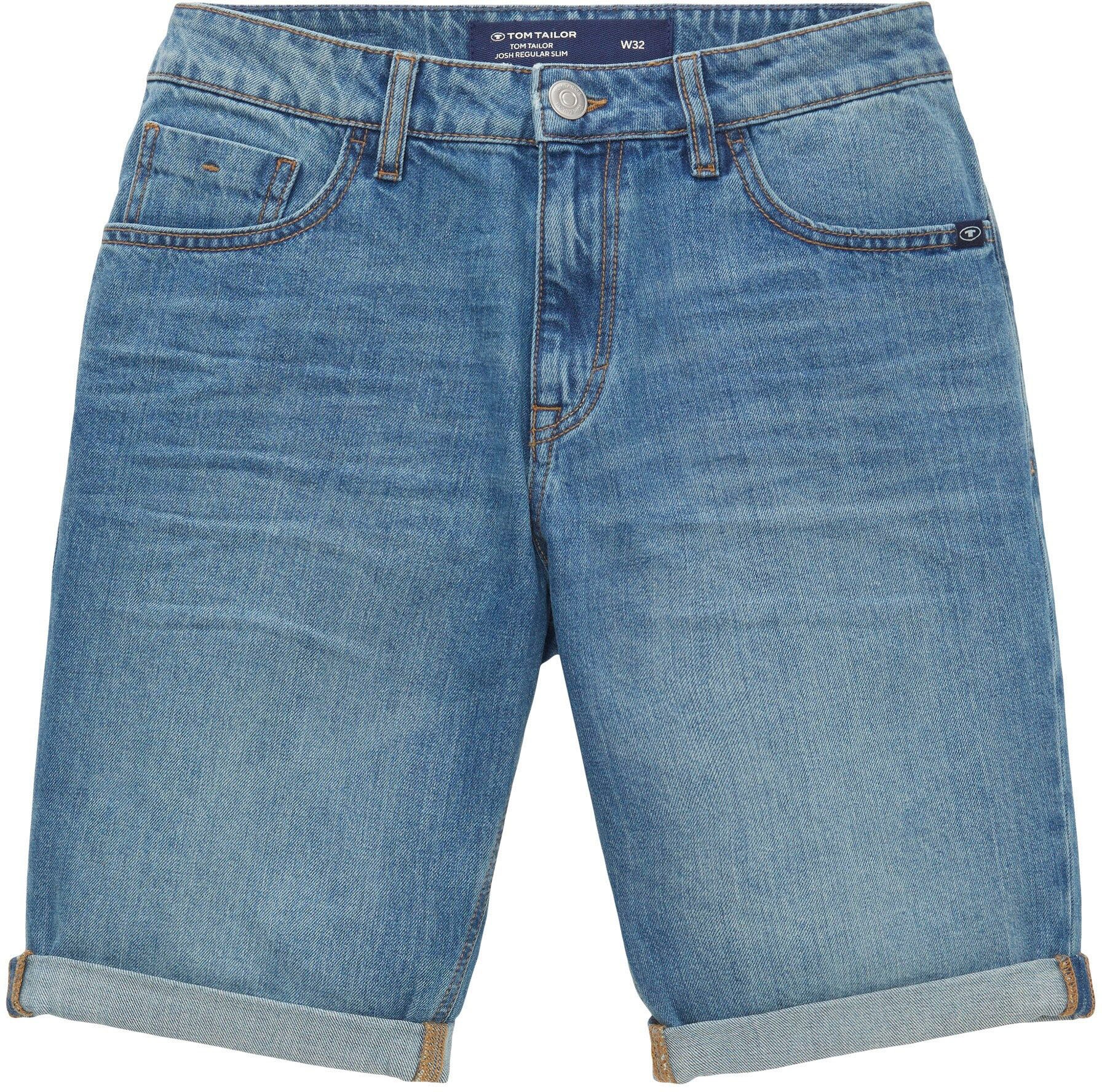 10. Bild von TOM TAILOR Jeansshorts »Josh«, in 5-Pocket Form