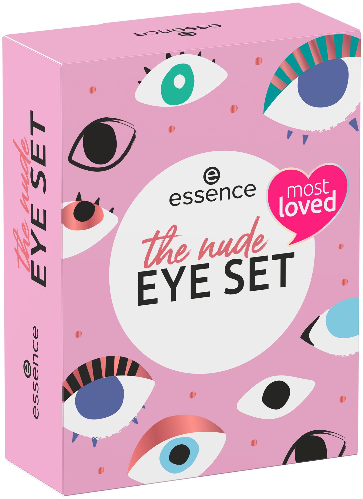 Essence Augen-Make-Up-Set »the nude kaufen Kajal, (Set, 3 set«, Online-Shop und vegan im eye tlg.), Lidschattenpalette