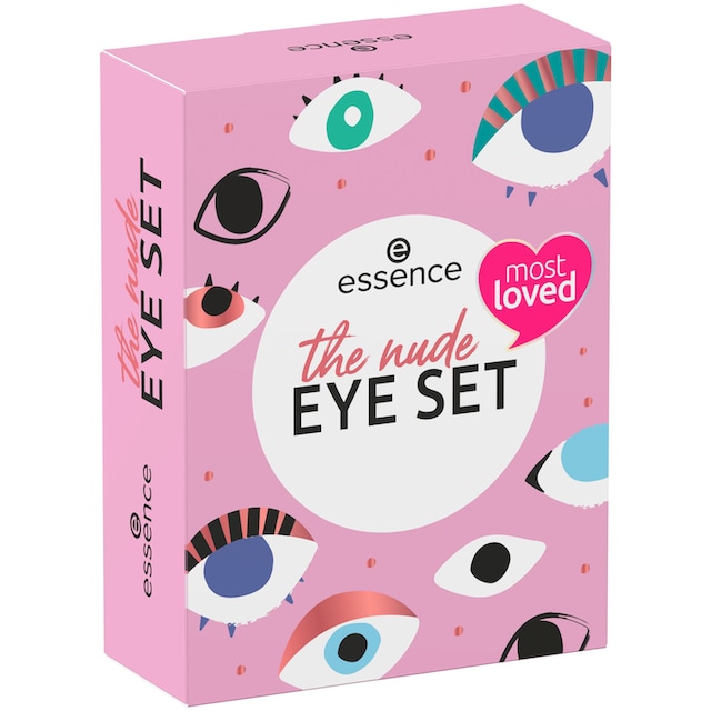 Essence Augen-Make-Up-Set »the nude eye set«, (Set, 3 tlg.), Lidschattenpalette  und Kajal, vegan im Online-Shop kaufen