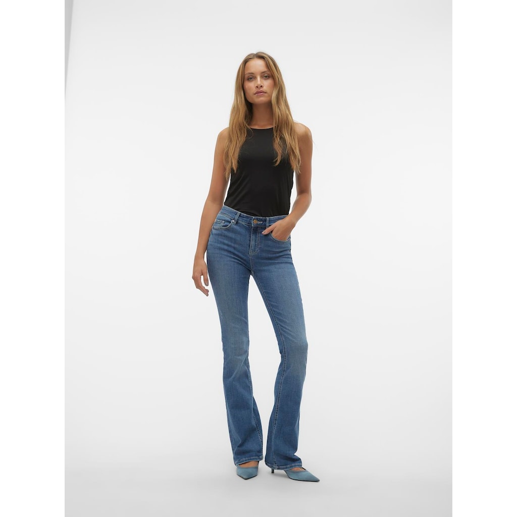 Vero Moda Bootcut-Jeans »VMFLASH MR FLARED JEANS LI347 GA NOOS«