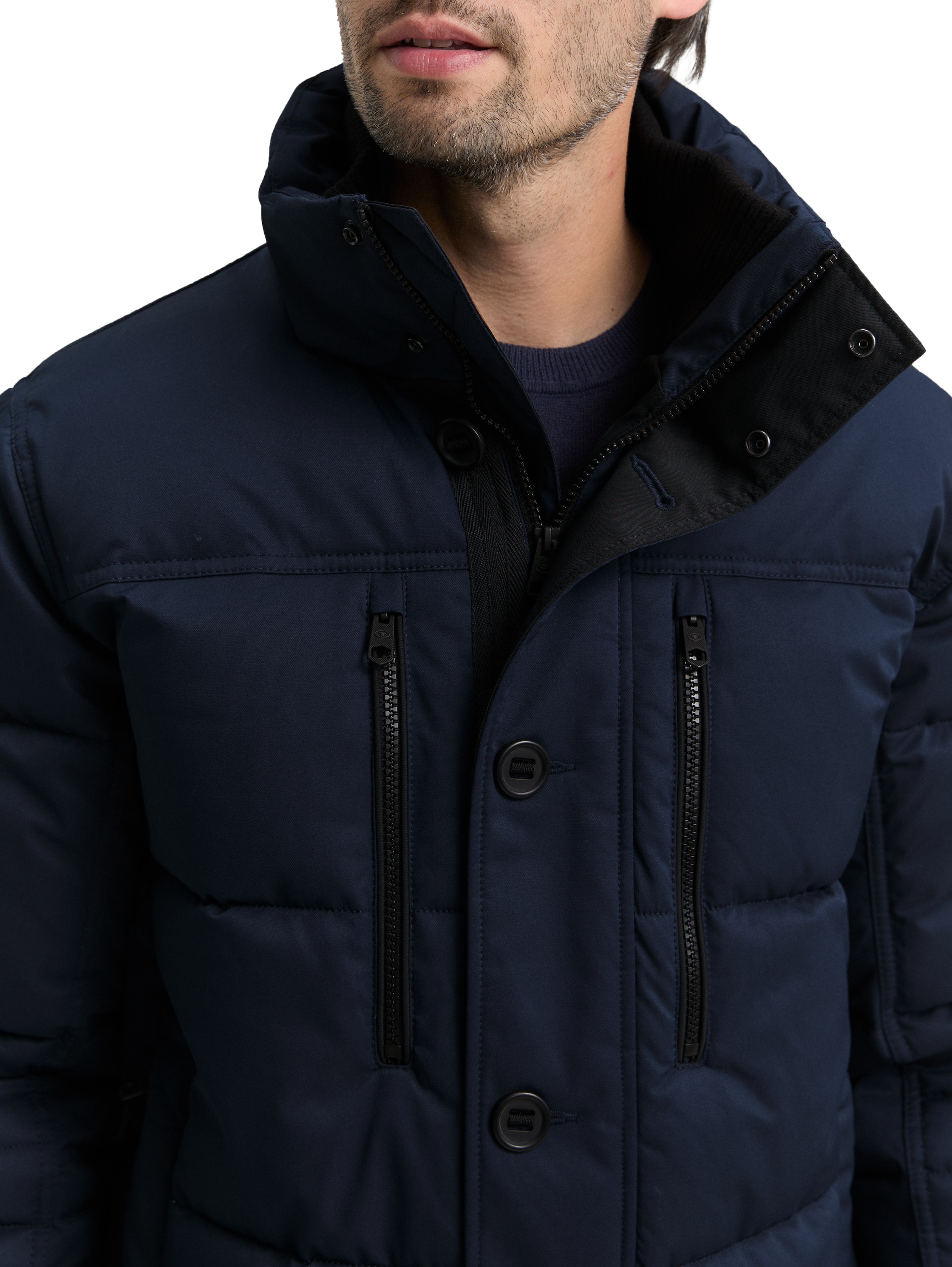 TOM TAILOR Steppjacke mit Kapuze mit Kapuze