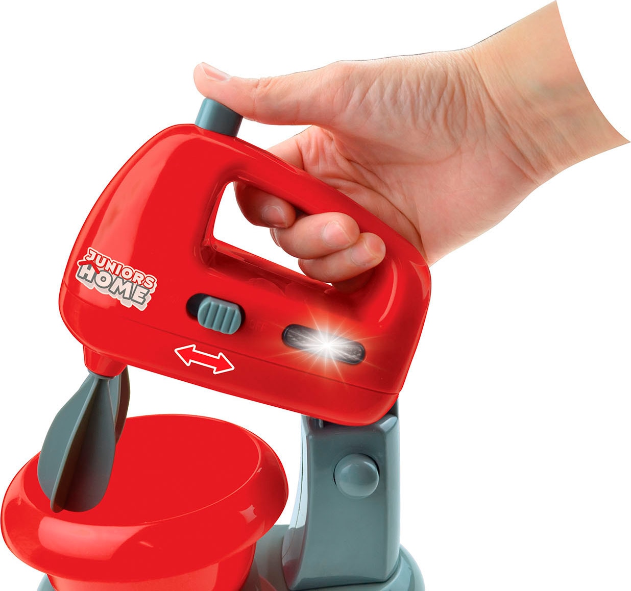 Happy People Kinder-Haushaltsset »Standmixer und Mixer mit Topf«, mit Licht- und Soundeffekt