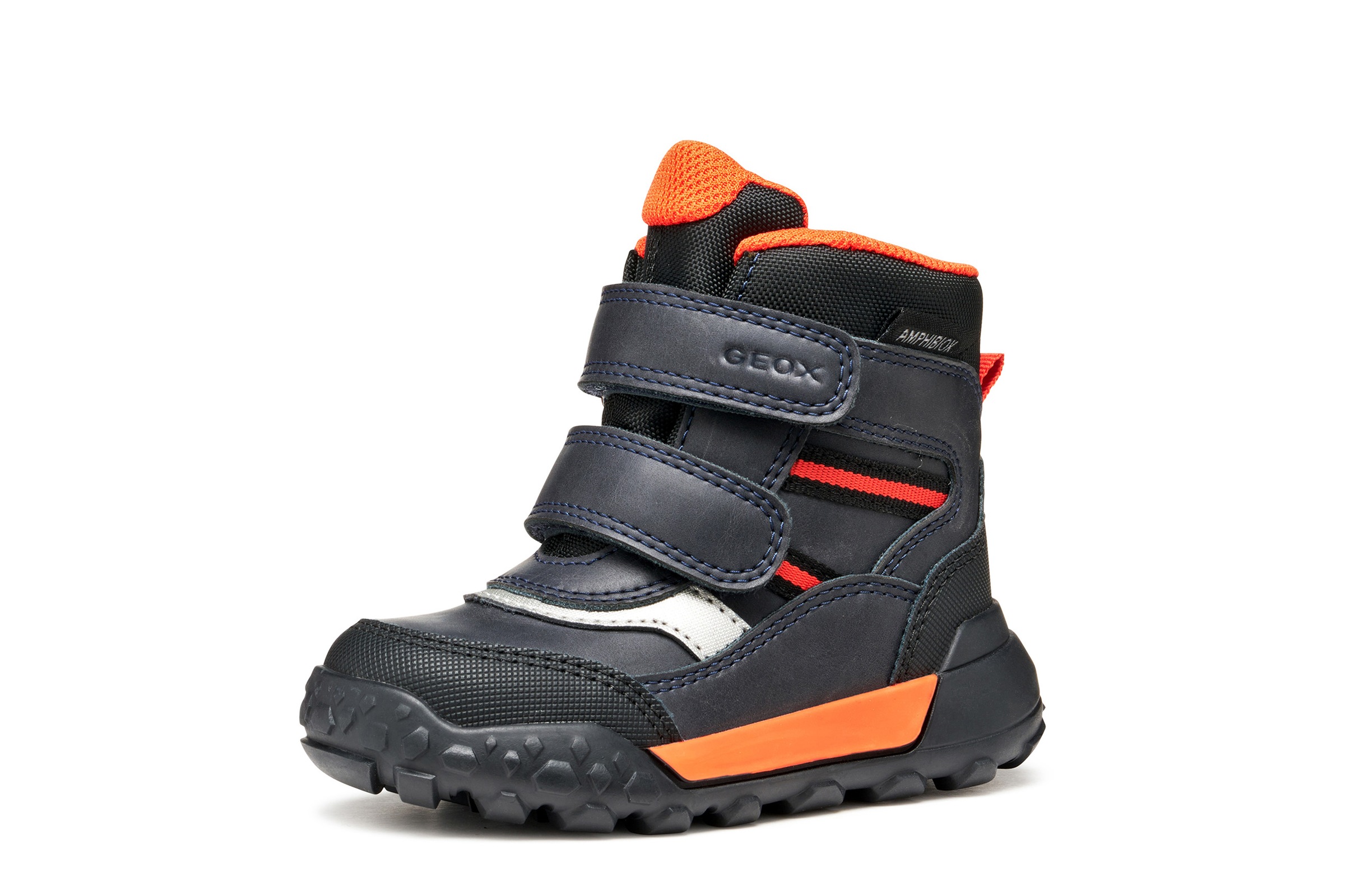 Geox Winterboots »B TREKKYUP BOY B ABX«, Winterstiefel mit Warmfutter, Größenschablone zum Download