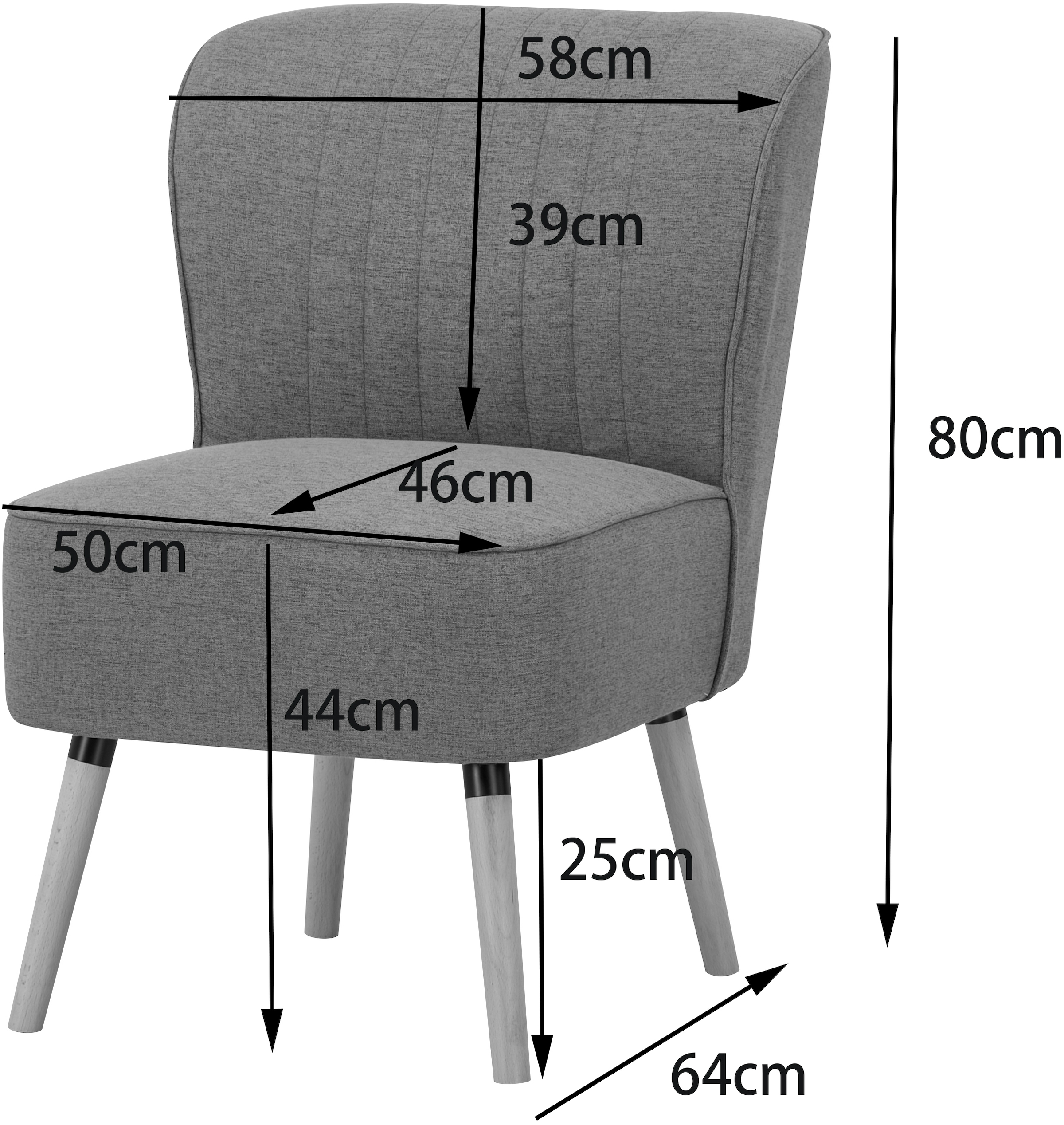 INOSIGN Sessel »MONIDA, TV-Sessel, Relax-Sessel passend zum Schlafsofa«, MONIDA