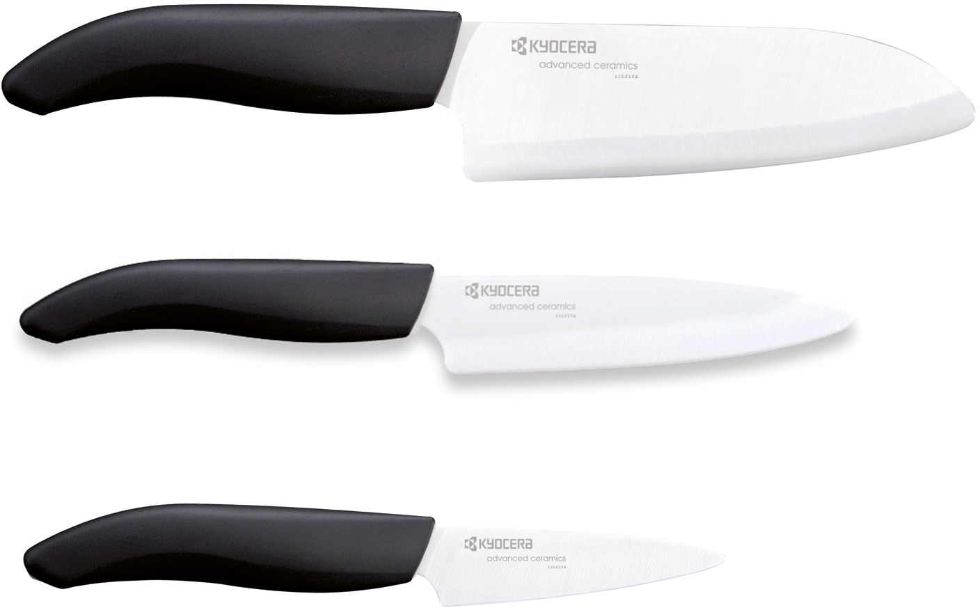 KYOCERA Messer-Set »GEN« extrem scharfe Hochleistungskeramik-Klinge günstig online kaufen
