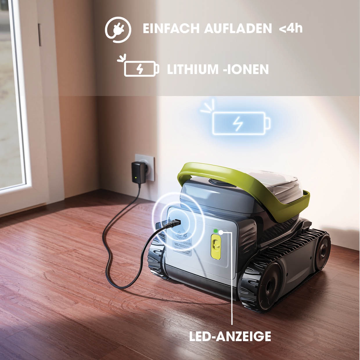 ZODIAC® Poolroboter »»Pixel««, (Akku Pool Reiniger), Kabellos