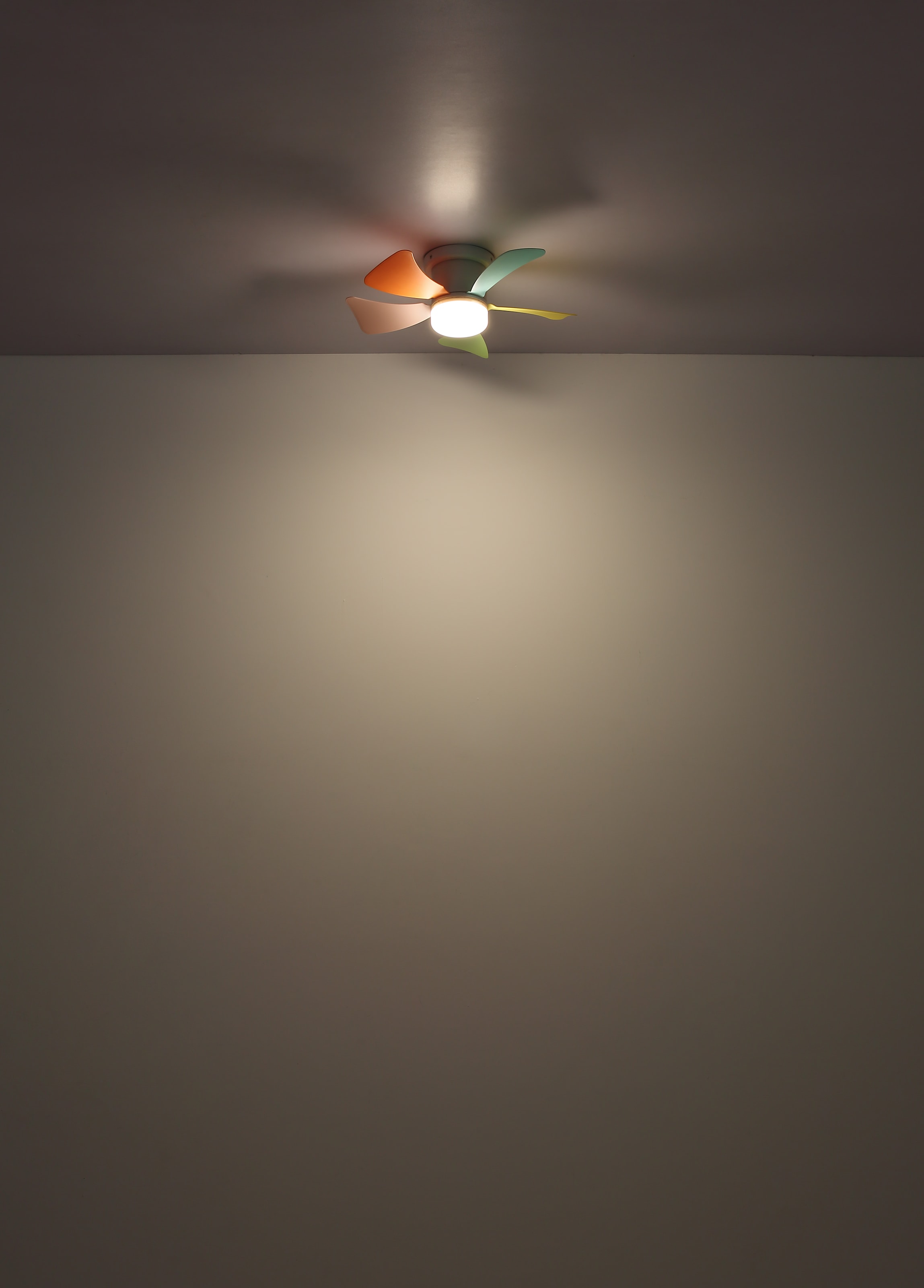 GLOBO LIGHTING Deckenleuchte »HINES« LED-Modul 1 Stk. warmweiß - kaltweiß Ventilator bunt kühlen-heizen Wohnzimmer Schlafzimmer