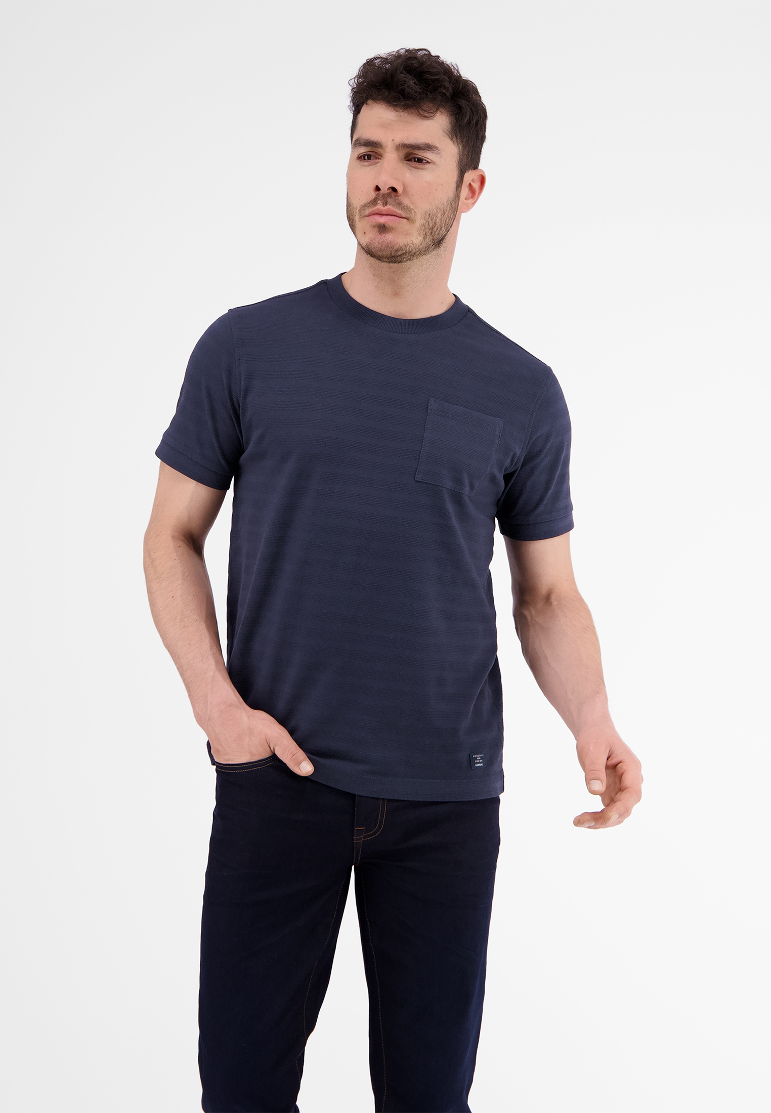 T-Shirt« bestellen »LERROS Gestreiftes T-Shirt online LERROS