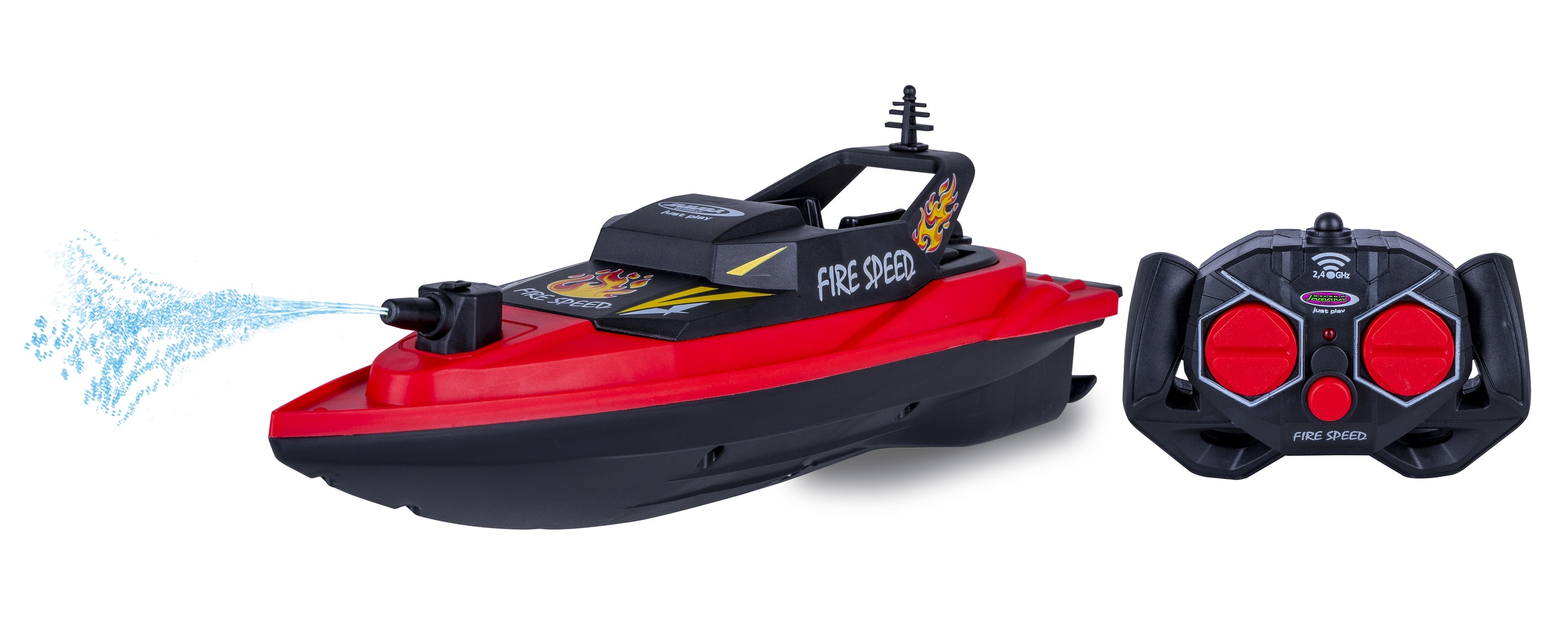 Jamara RC-Boot »Feuerlöschboot Fire Speed 2,4GHz mit Spritzfunktion«