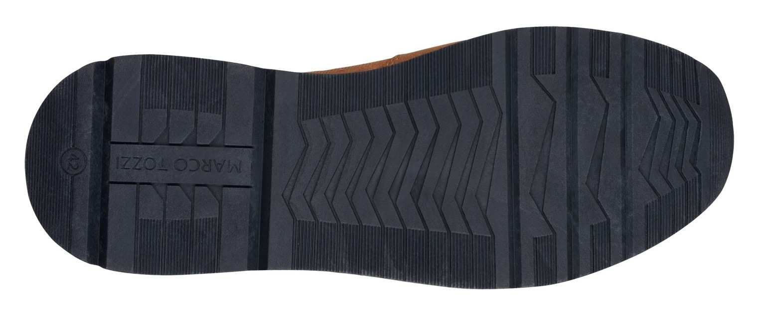 MARCO TOZZI Keilsneaker  , Freizeitschuh, Halbschuh, Schnürschuh mit praktischem Reißverschluss