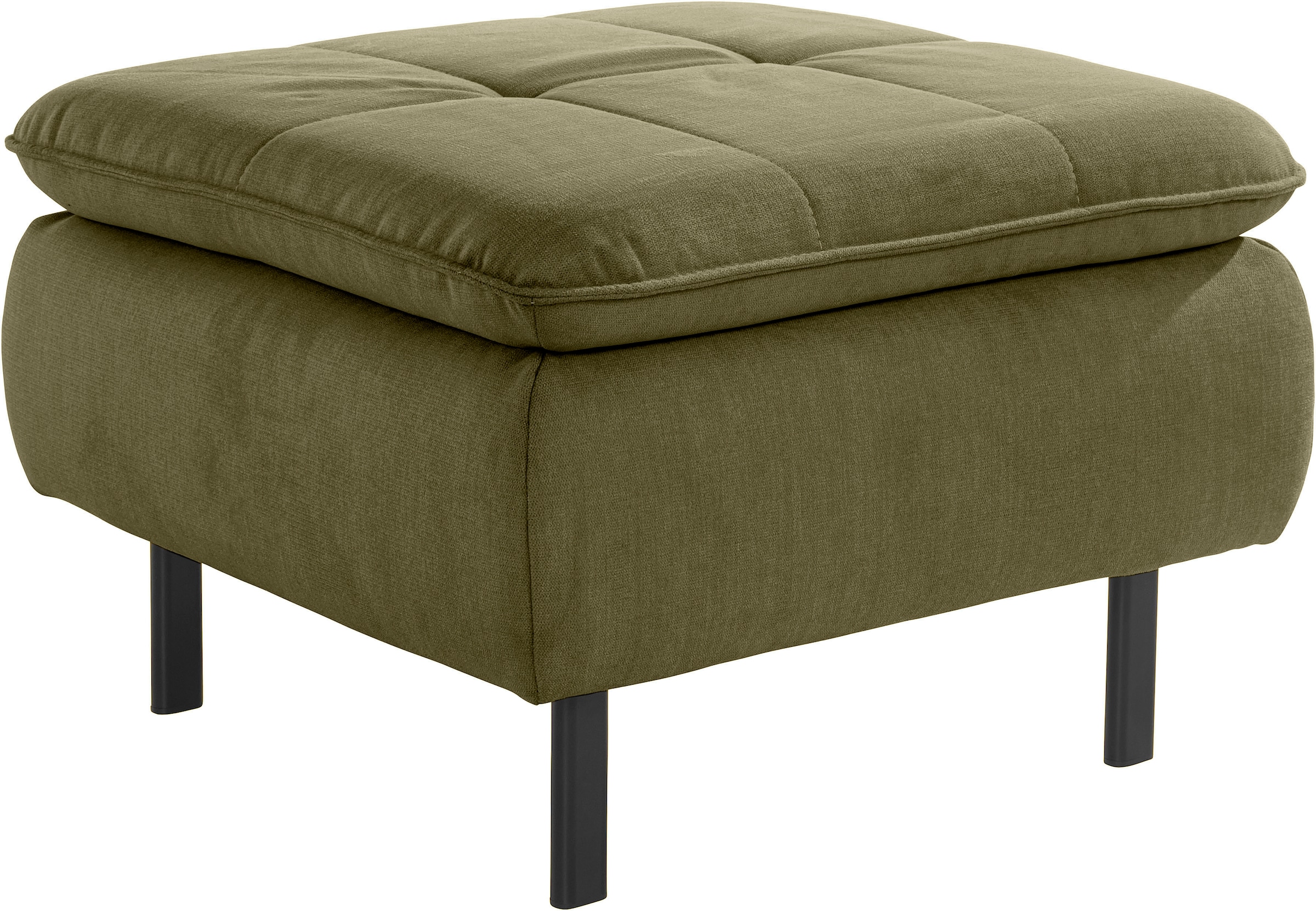 INOSIGN Polsterhocker »Birkholm«, passend zur Serie "Birkholm", B/T/H: 65/65/44 cm