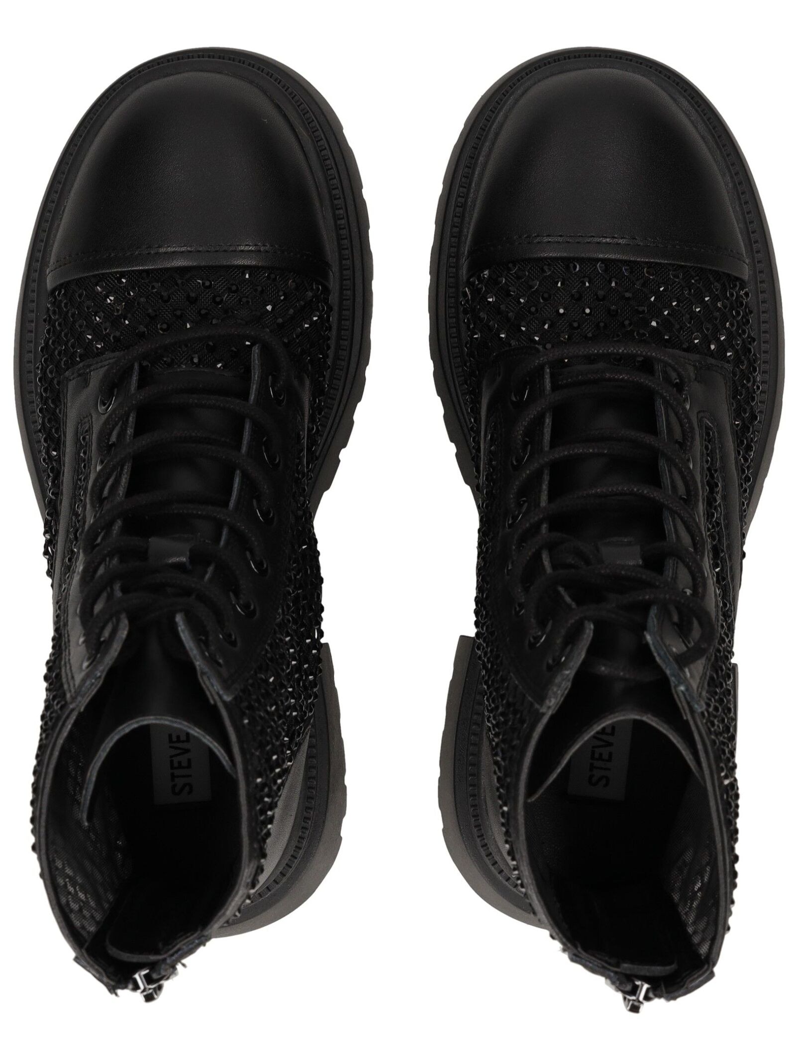 STEVE MADDEN Schnürstiefelette »STEVE MADDEN Stiefelette Leder/Synthetik«