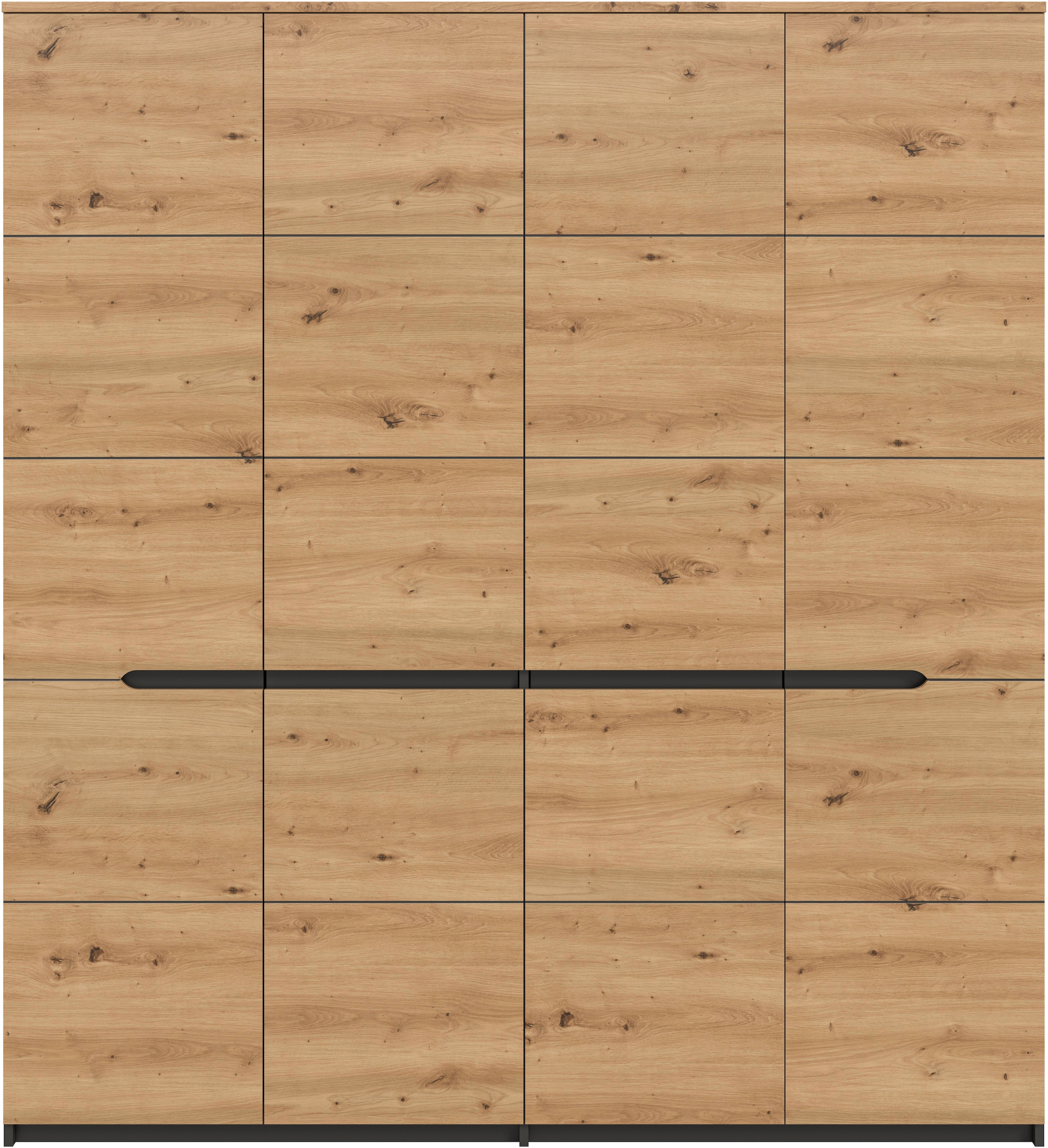 Home affaire Kleiderschrank »REHAT, Breite 180 cm, 4 Türen, 2 Kleiderstangen, 4 Ablageböden« TOPSELLER!, viel Stauraum, Universalschrank, 2 Stk. tlg. Schlafzimmerschrank, Schrank, Garderobenschrank, Garderobe