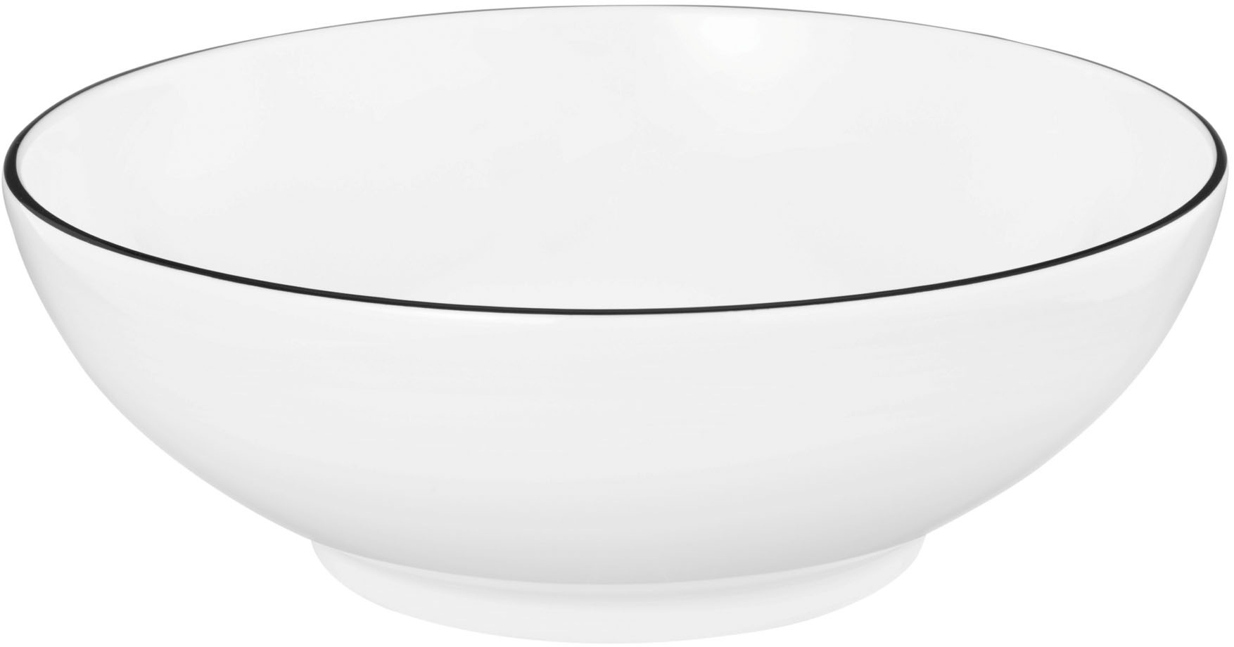 Seltmann Weiden Dessertschale »Lido Black Line« 1 Stk. aus Porzellan Desser günstig online kaufen