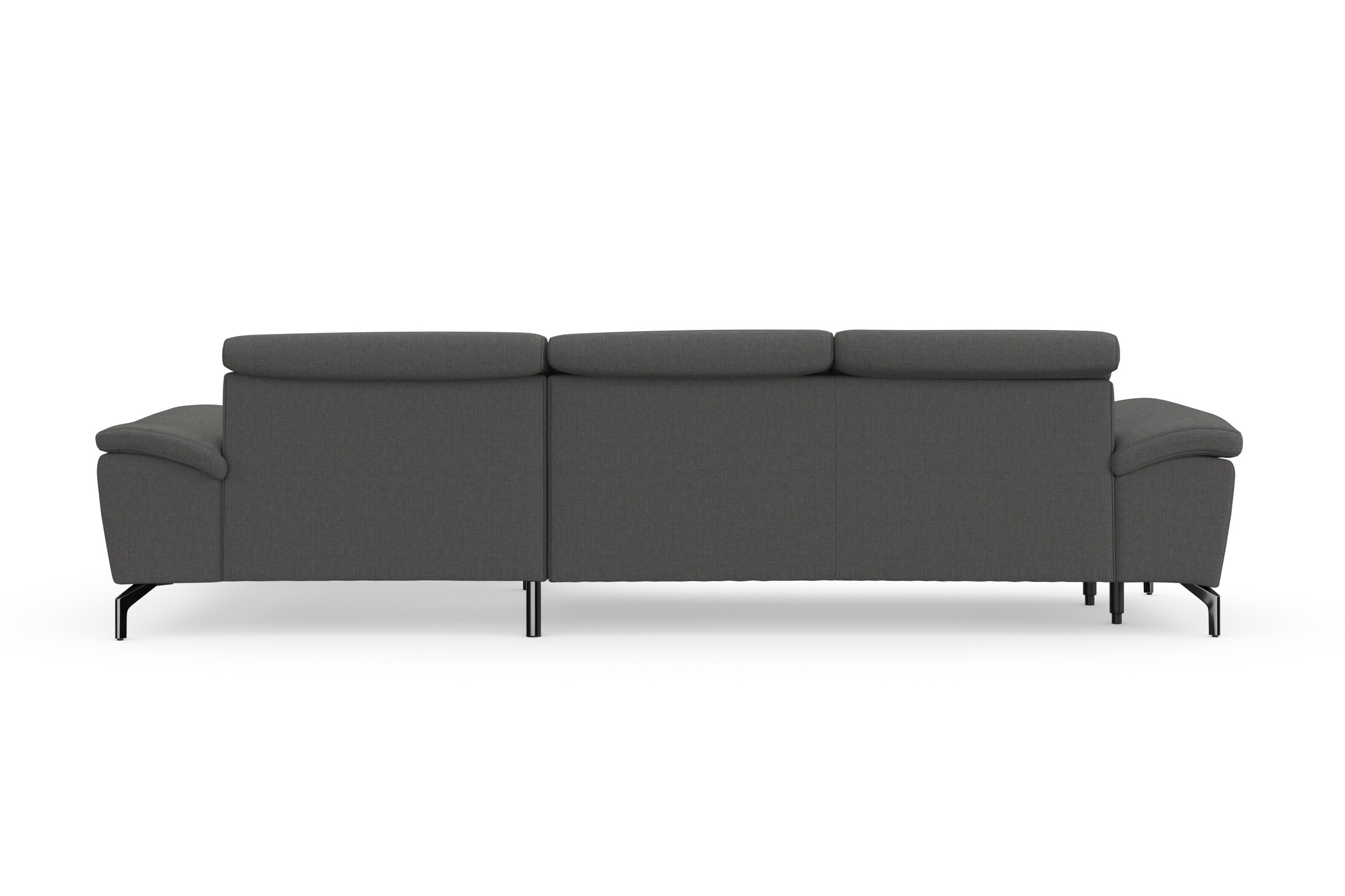 sit&more Ecksofa »Cool L-Form«, wahlweise mit Kopfteilverstellung und Vorziehsitz, motorisch