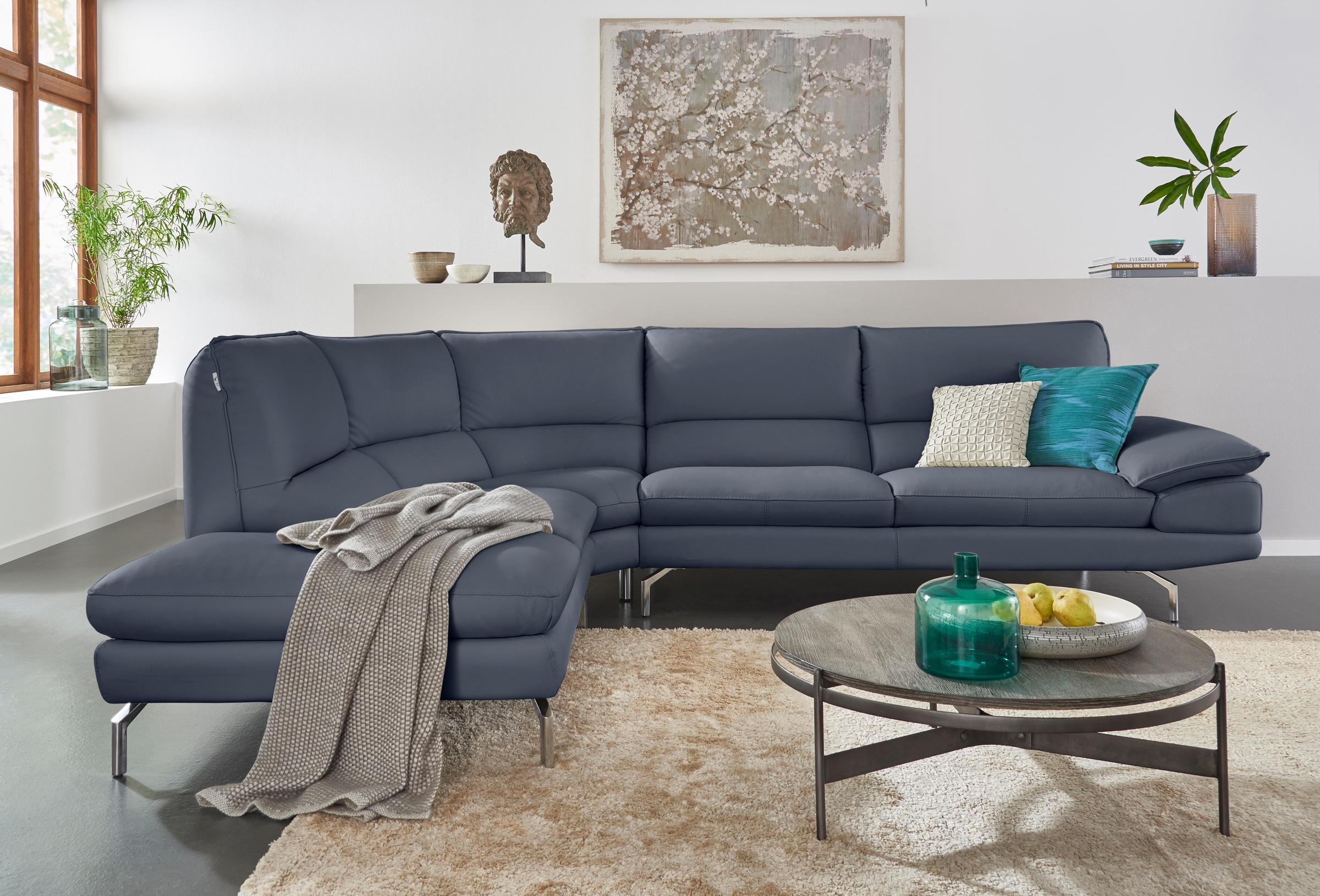 CALIA ITALIA Ecksofa »Dave, italienisches Designsofa L-Form, erstklassiger günstig online kaufen