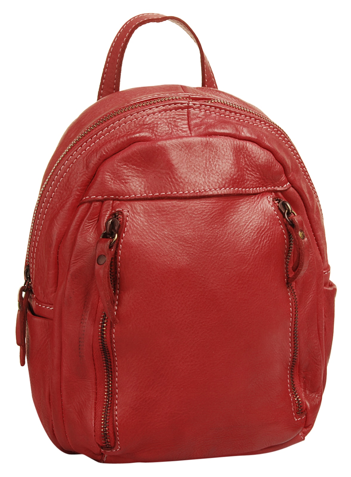 Cluty Cityrucksack, echt Leder, Made in Italy