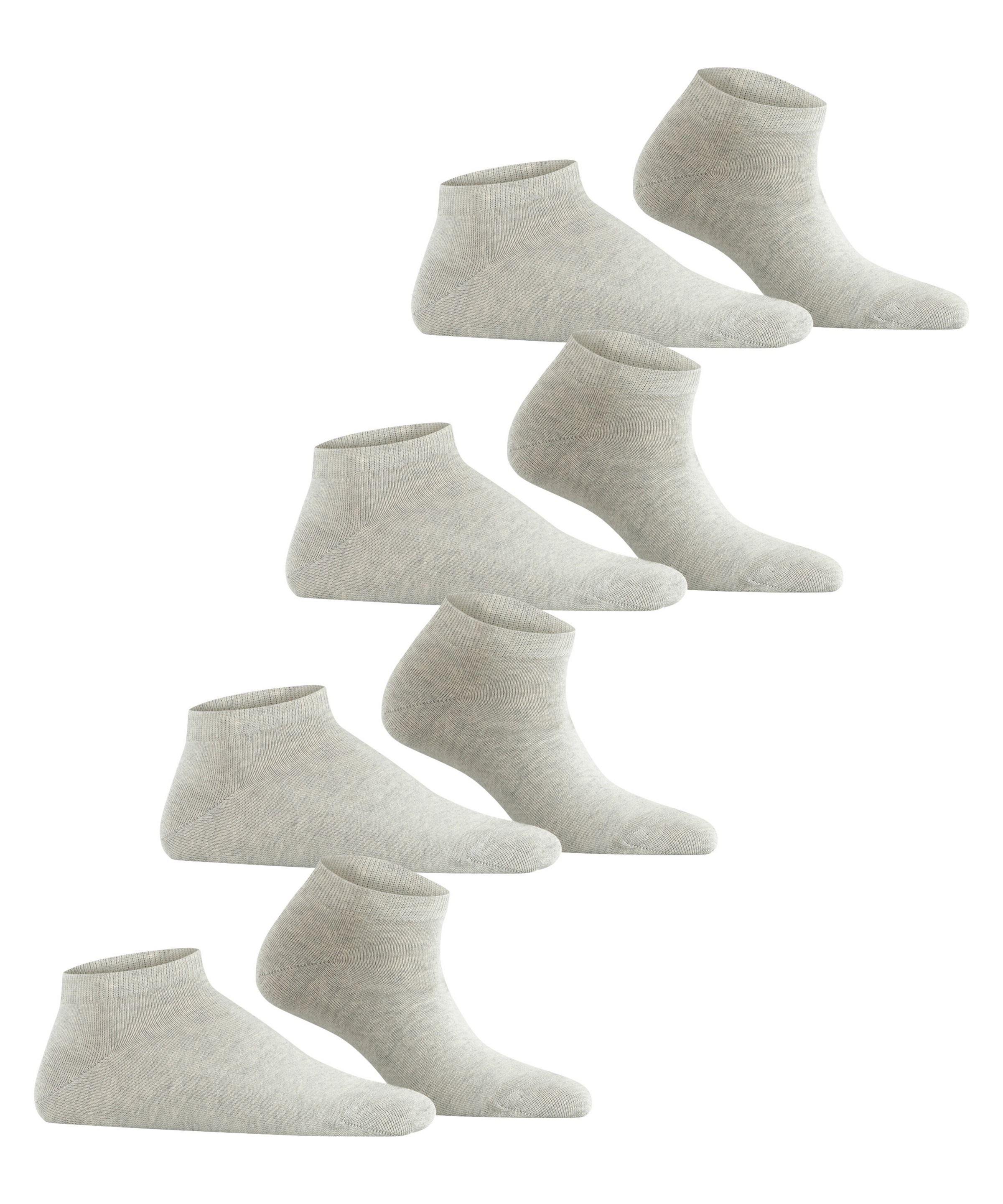 Esprit Sneakersocken »Solid« Einheitsgröße 36-41, geripptes Bündchen, unifarben, Basic Vorteilspack