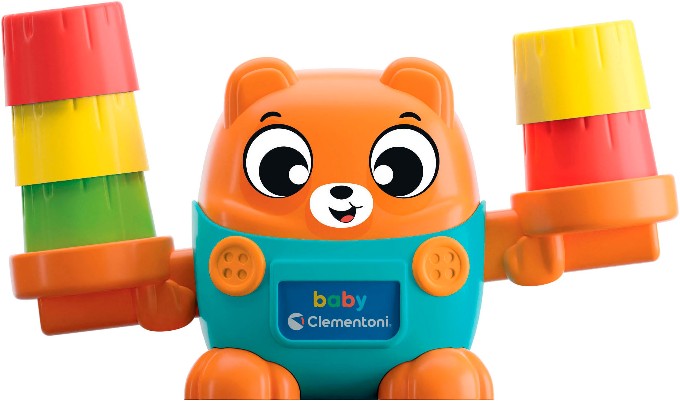 Clementoni® Steckspielzeug »Baby Clementoni, Stapel-Bär«, Made in Europe