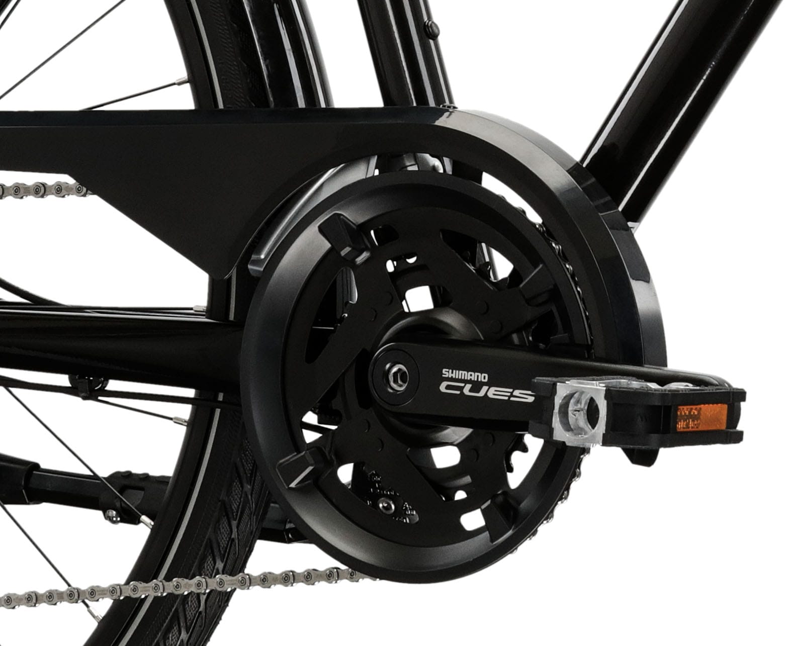 Kross Trekkingrad »Trekkingrad Trans 7.0 schwarz 20 Gänge«, 20 Gang, Shimano, CUES U6020 Schaltwerk, Kettenschaltung